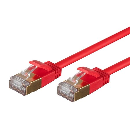 Monoprice SlimRun Cat6A Ethernet Patch Cable - Snagless RJ45_ Stranded_ S/STP_ P 27523